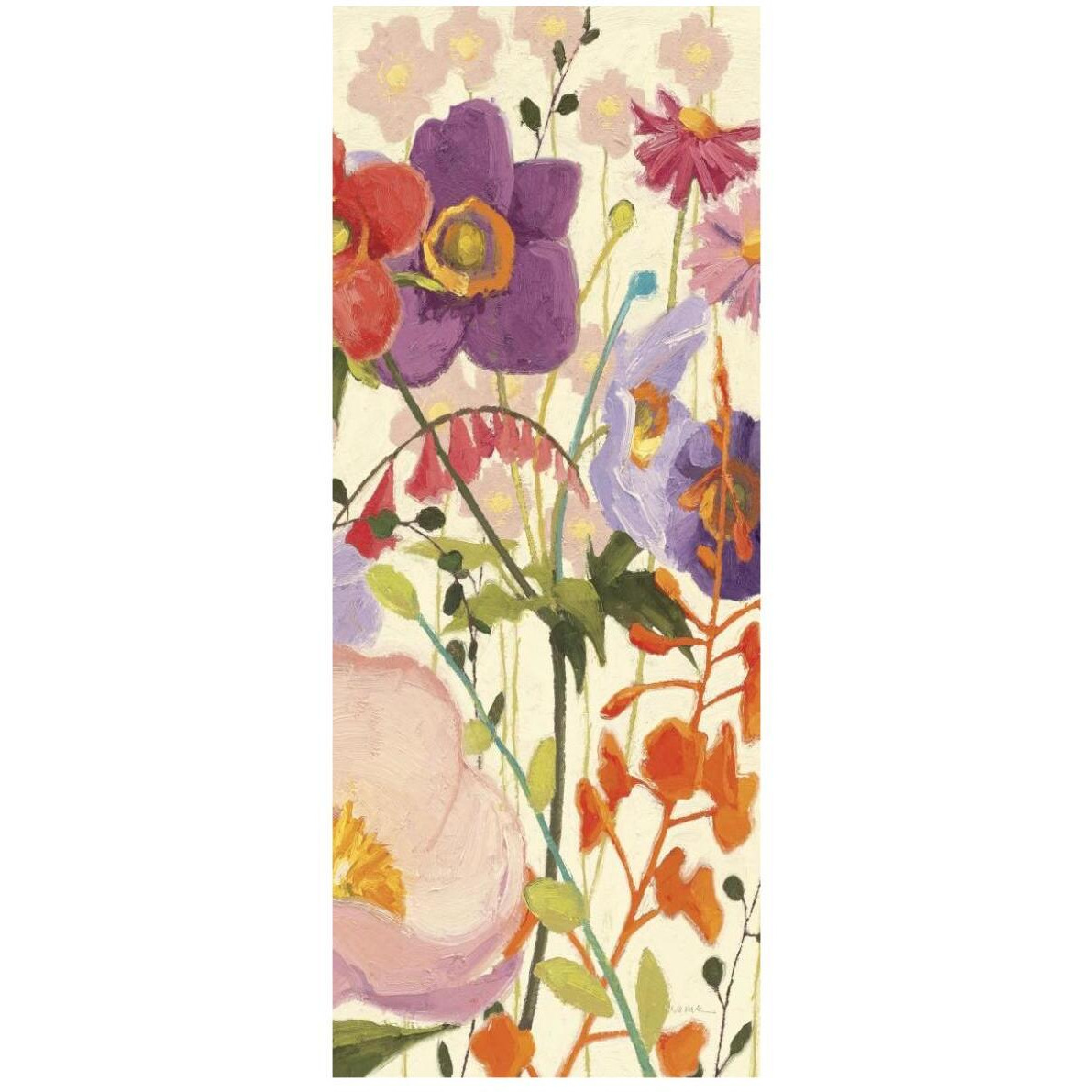 Couleur Printemps II Panel II -Paper Art-32&quotx77"