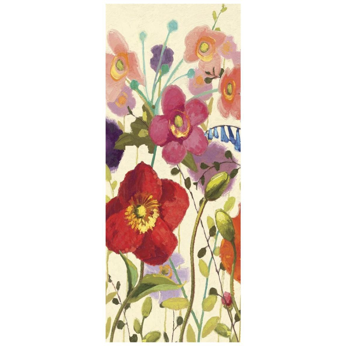 Couleur Printemps III Panel I -Paper Art-18&quotx42"