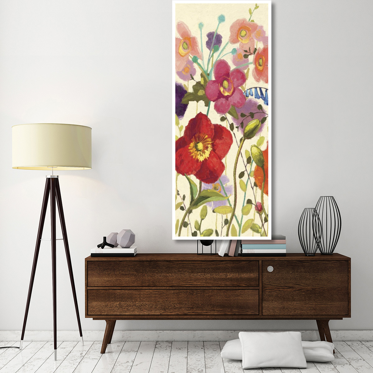 Couleur Printemps III Panel I -Paper Art-32&quotx77"