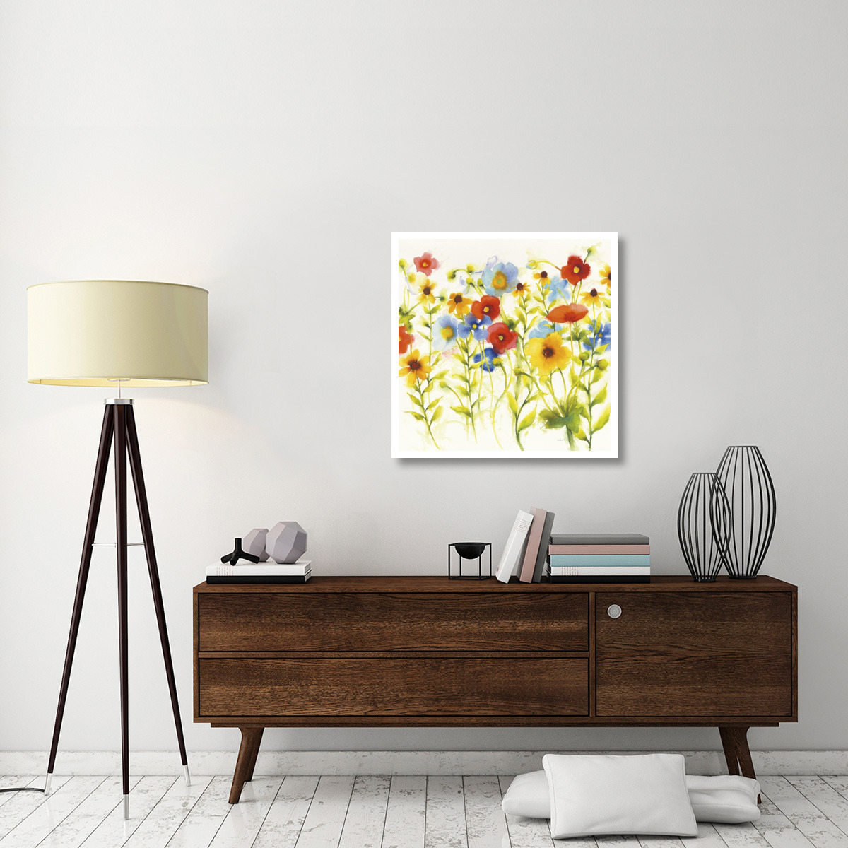 Americana Meadow I Crop -Paper Art-32&quotx32"