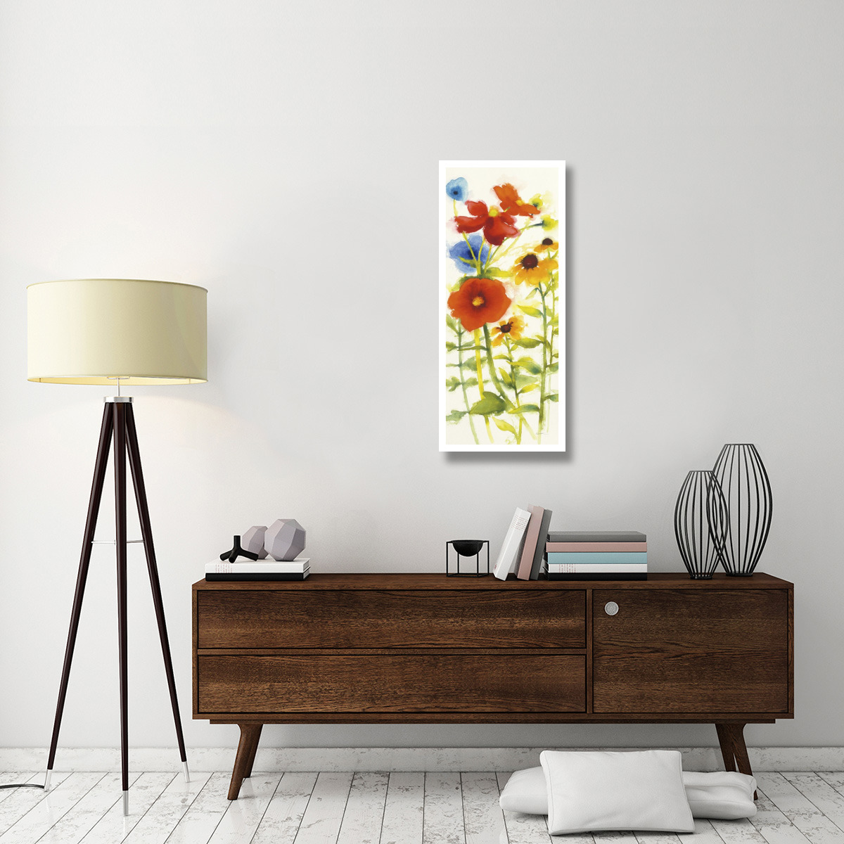 Americana Meadow III -Paper Art-18&quotx42"