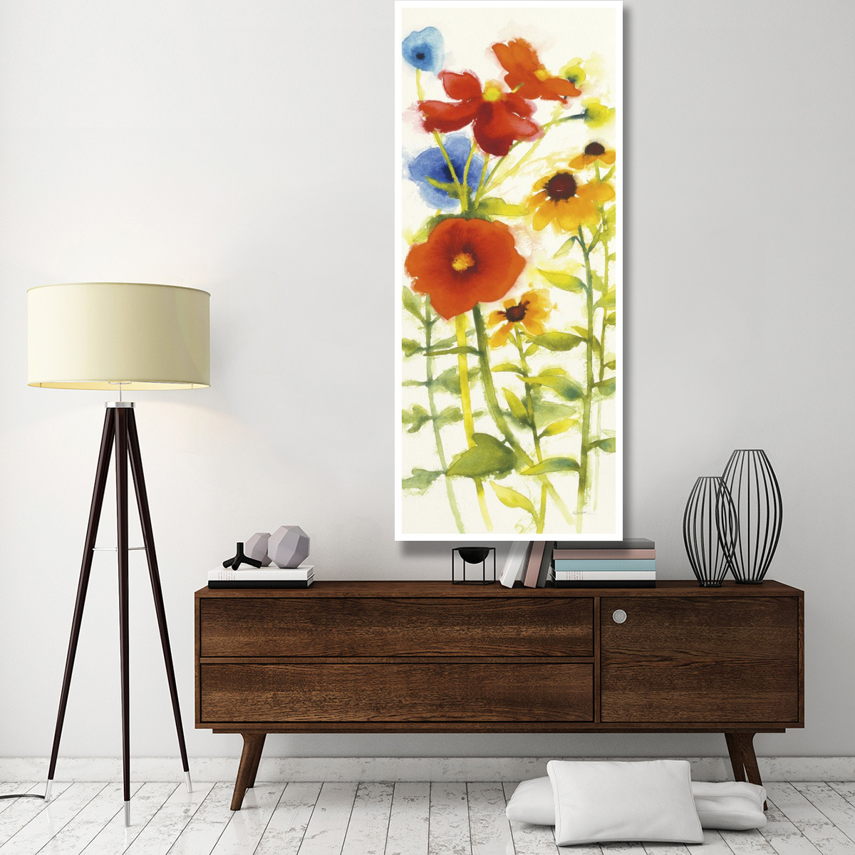 Americana Meadow III -Paper Art-32&quotx77"