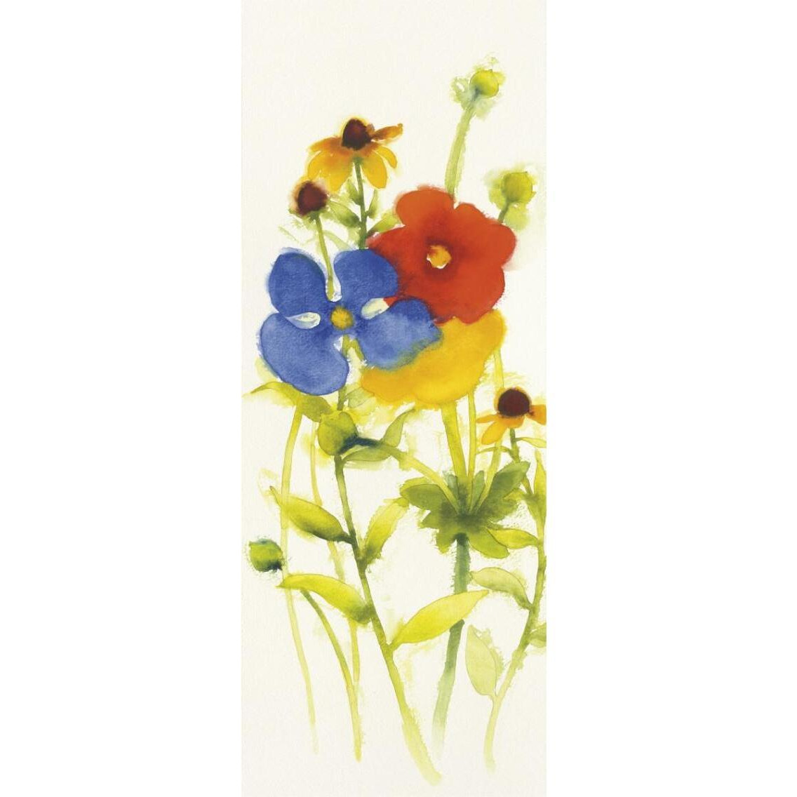 Americana Meadow IV -Paper Art-15.68&quotx38"