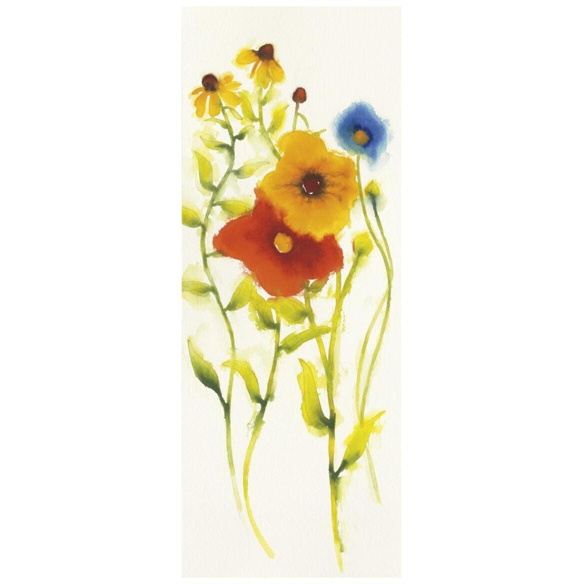 Americana Meadow V -Paper Art-18&quotx42"