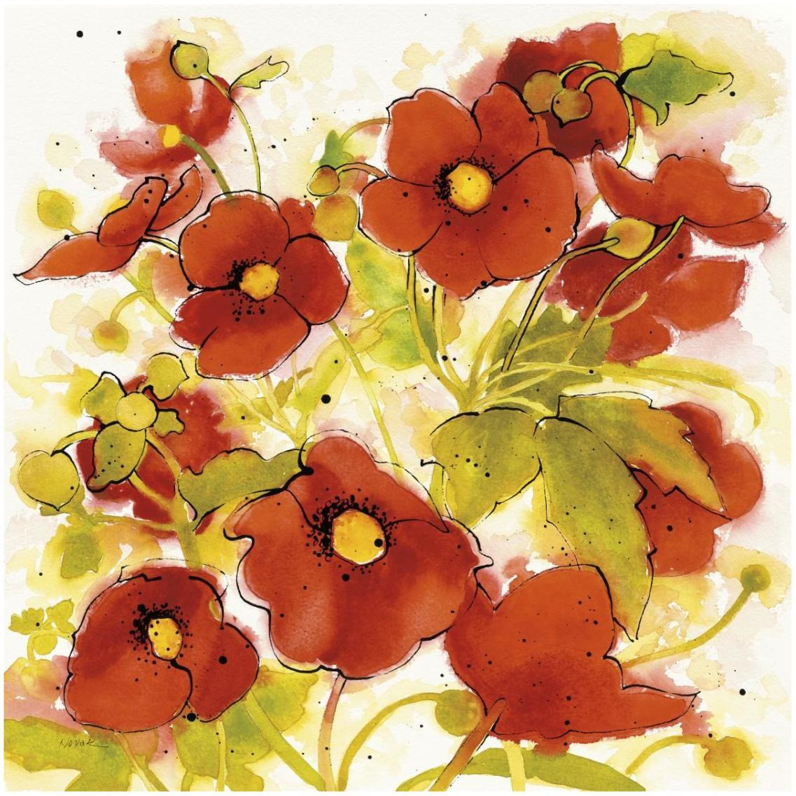 Wild Meadow II -Paper Art-32&quotx32"