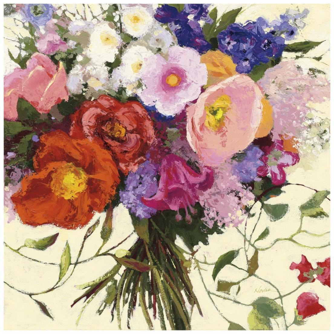 Bouquet de Printemps -Paper Art-20&quotx20"