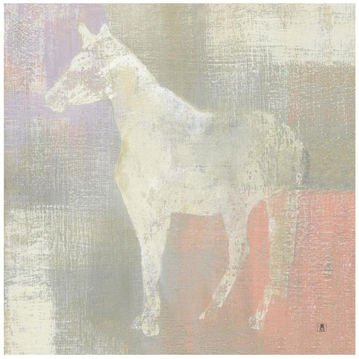 Dusk Pony -Paper Art-42&quotx42"