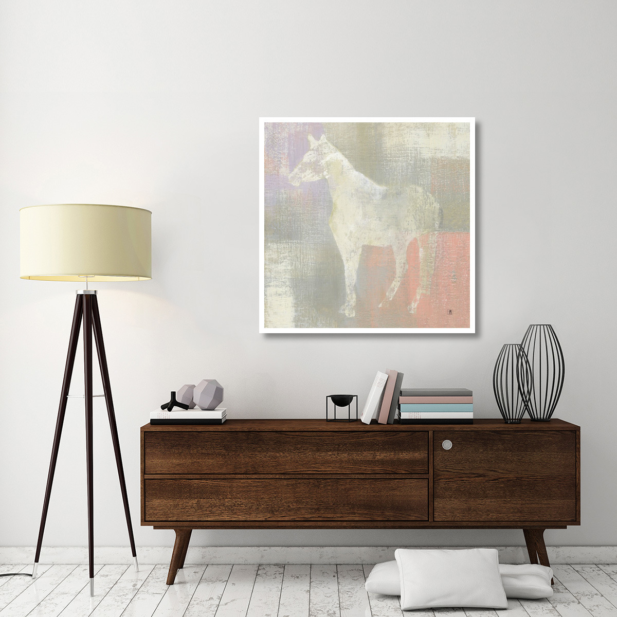 Dusk Pony -Paper Art-42&quotx42"