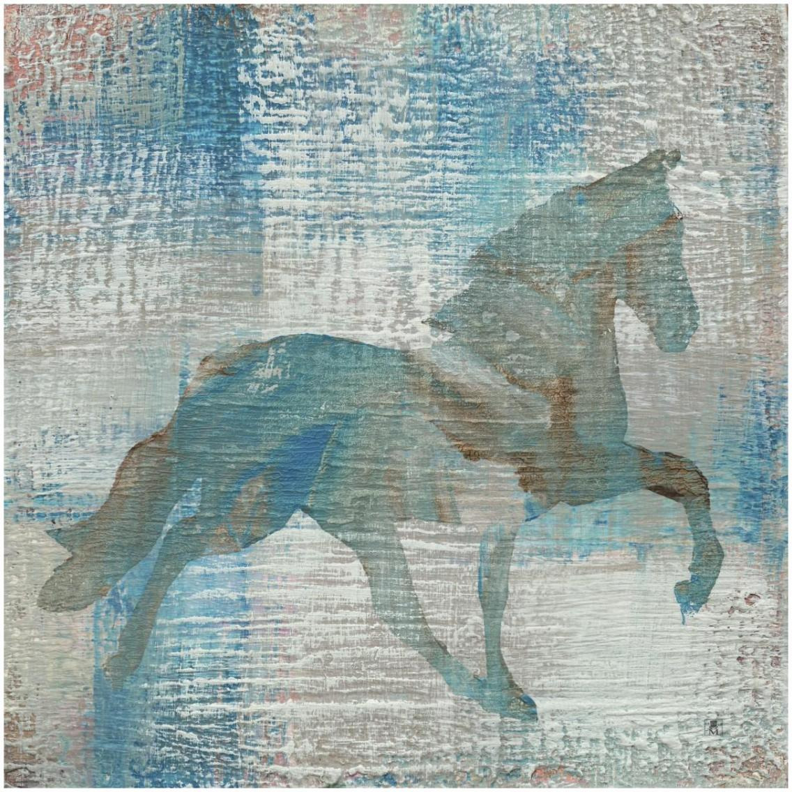 Cheval II -Paper Art-32&quotx32"