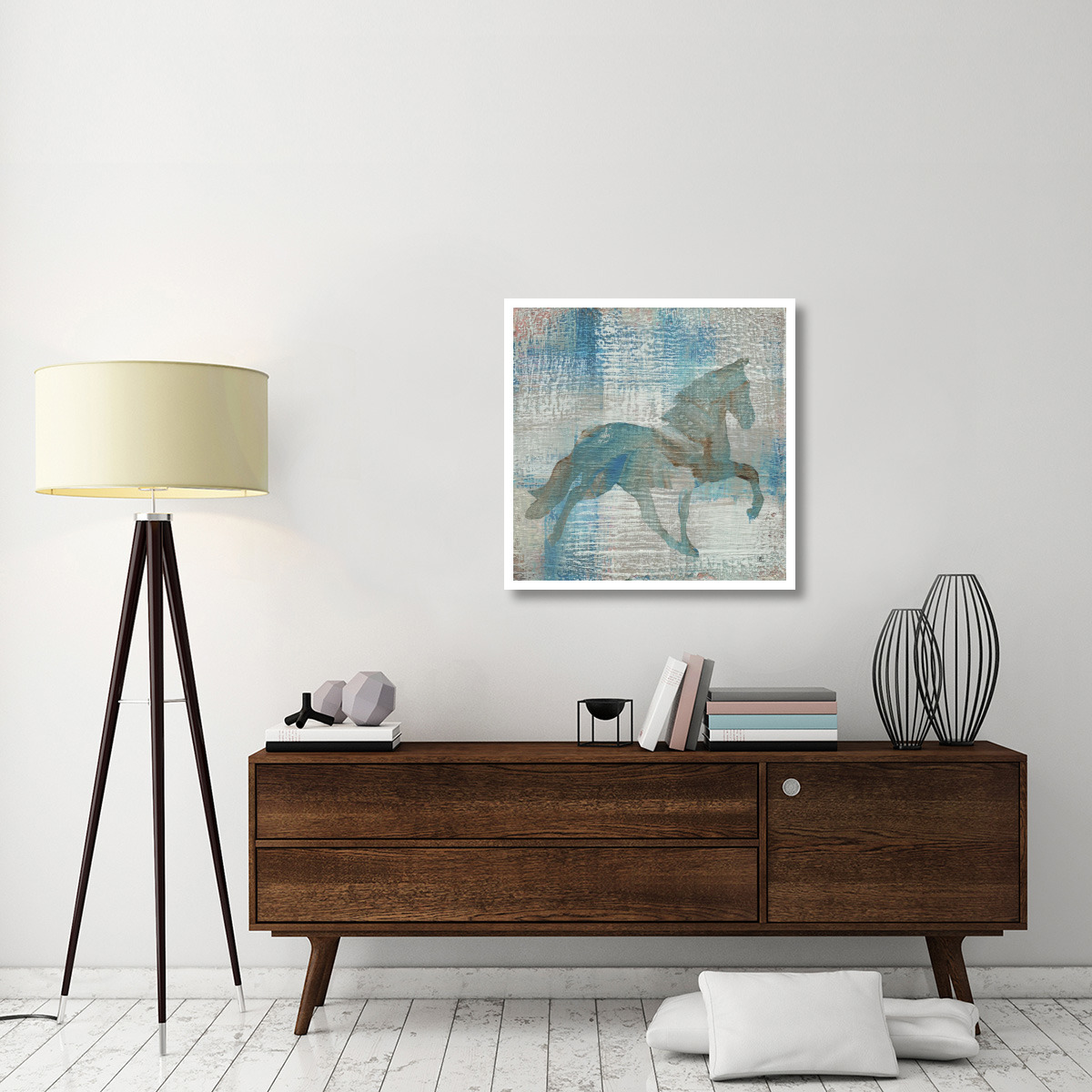 Cheval II -Paper Art-32&quotx32"