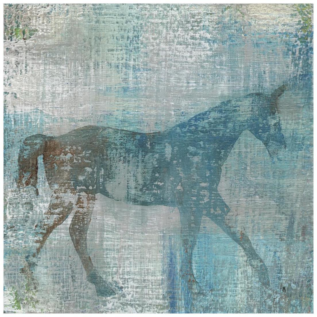 Cheval I -Paper Art-20&quotx20"