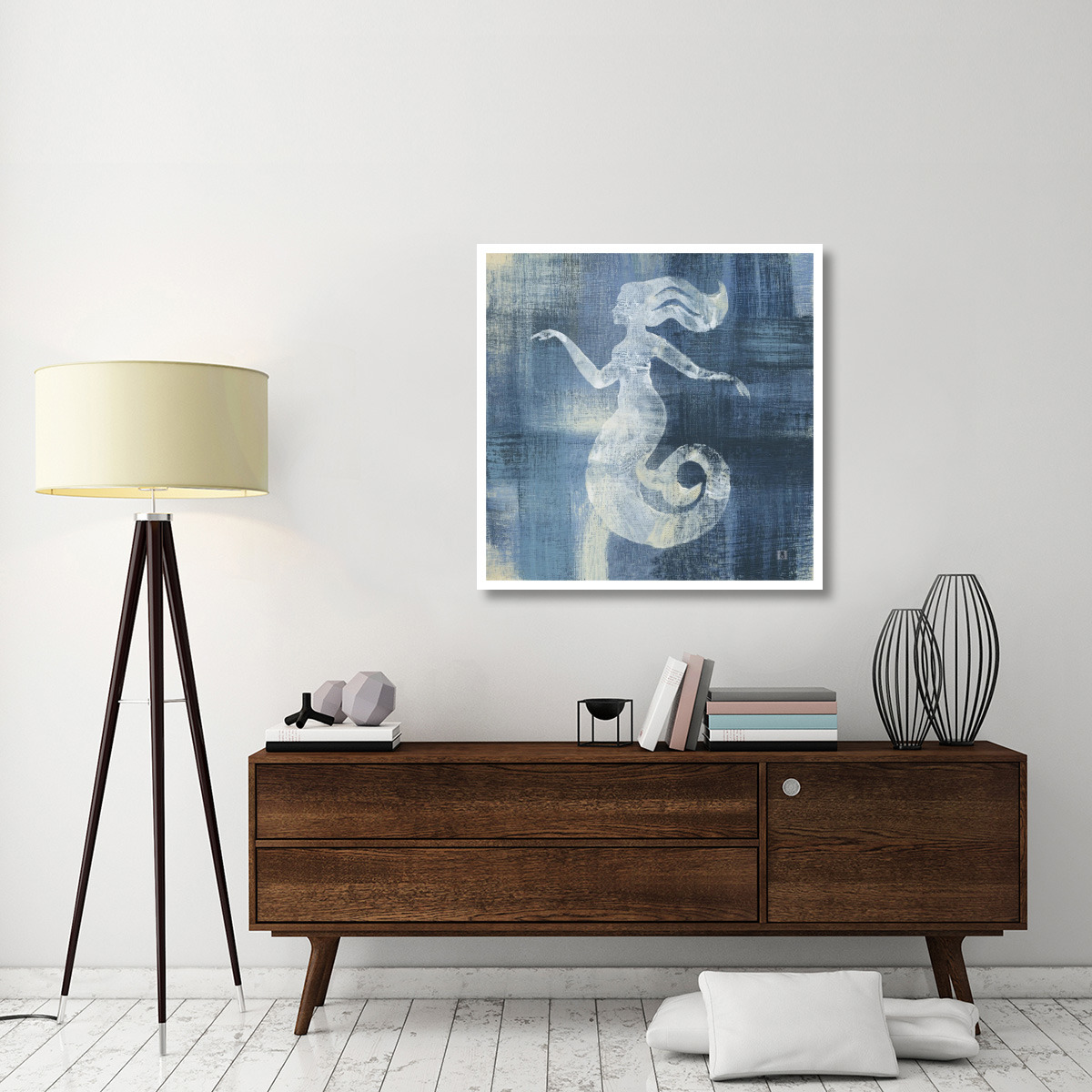 Batik Seas IV -Paper Art-38&quotx38"