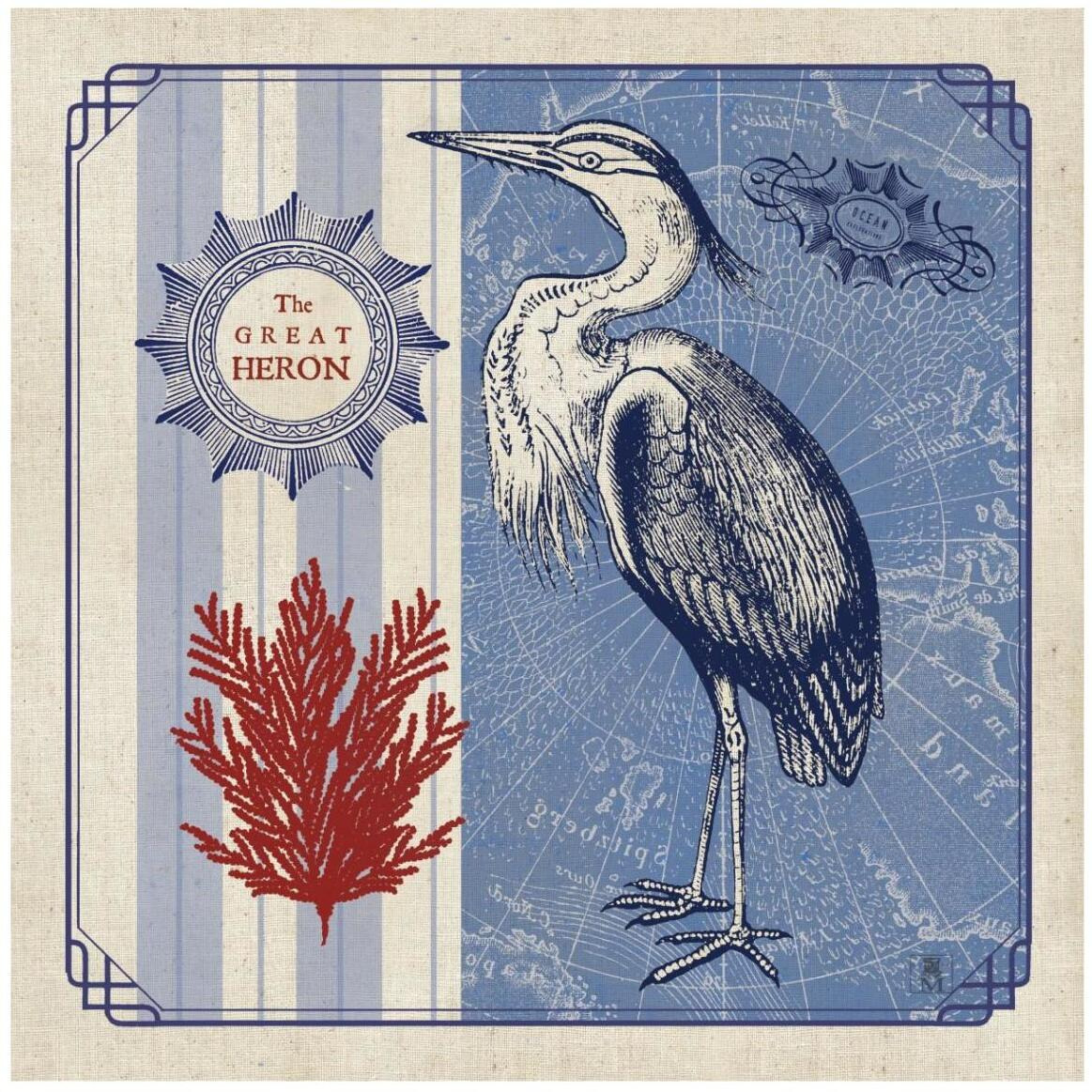 Sea Bird IV -Paper Art-42&quotx42"