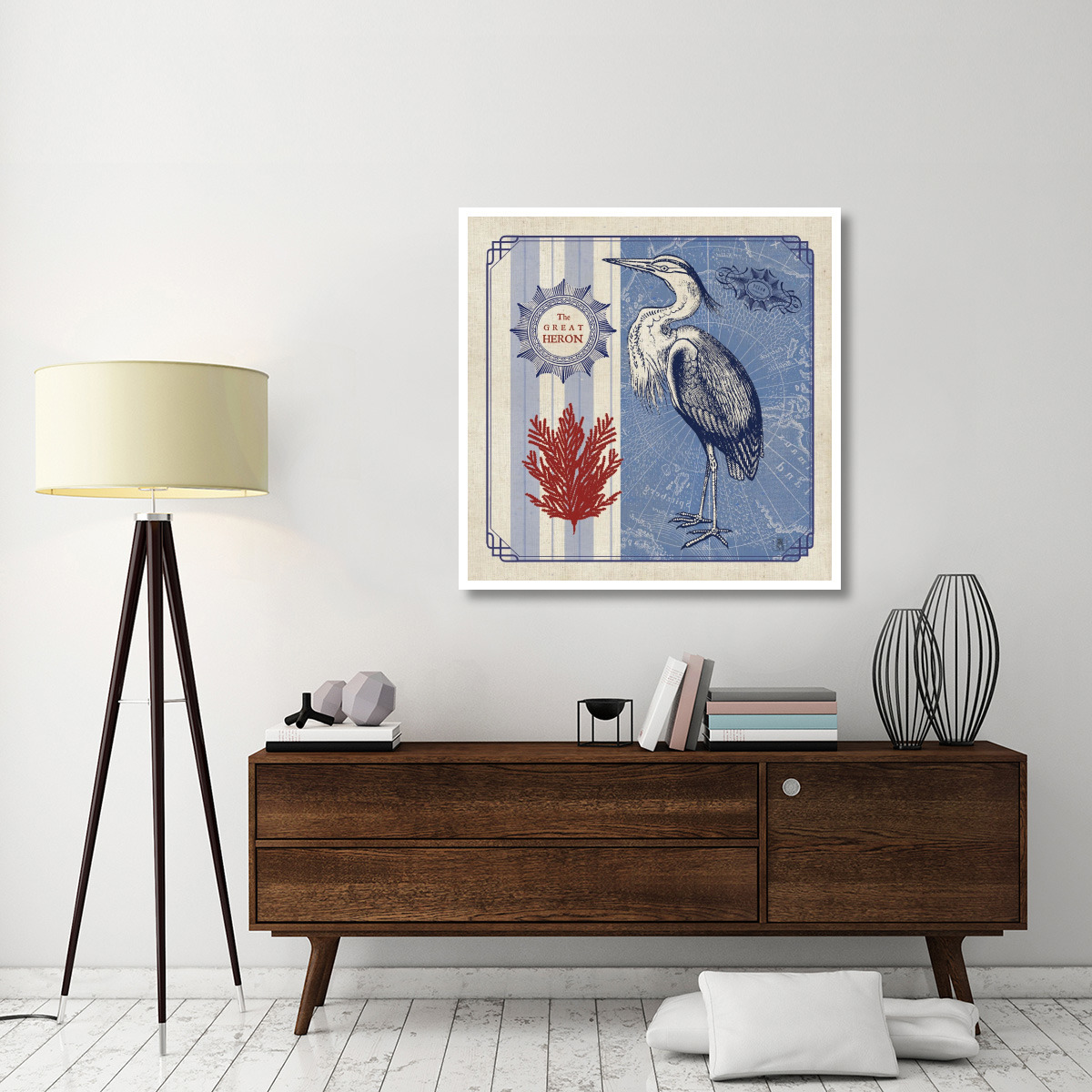 Sea Bird IV -Paper Art-42&quotx42"