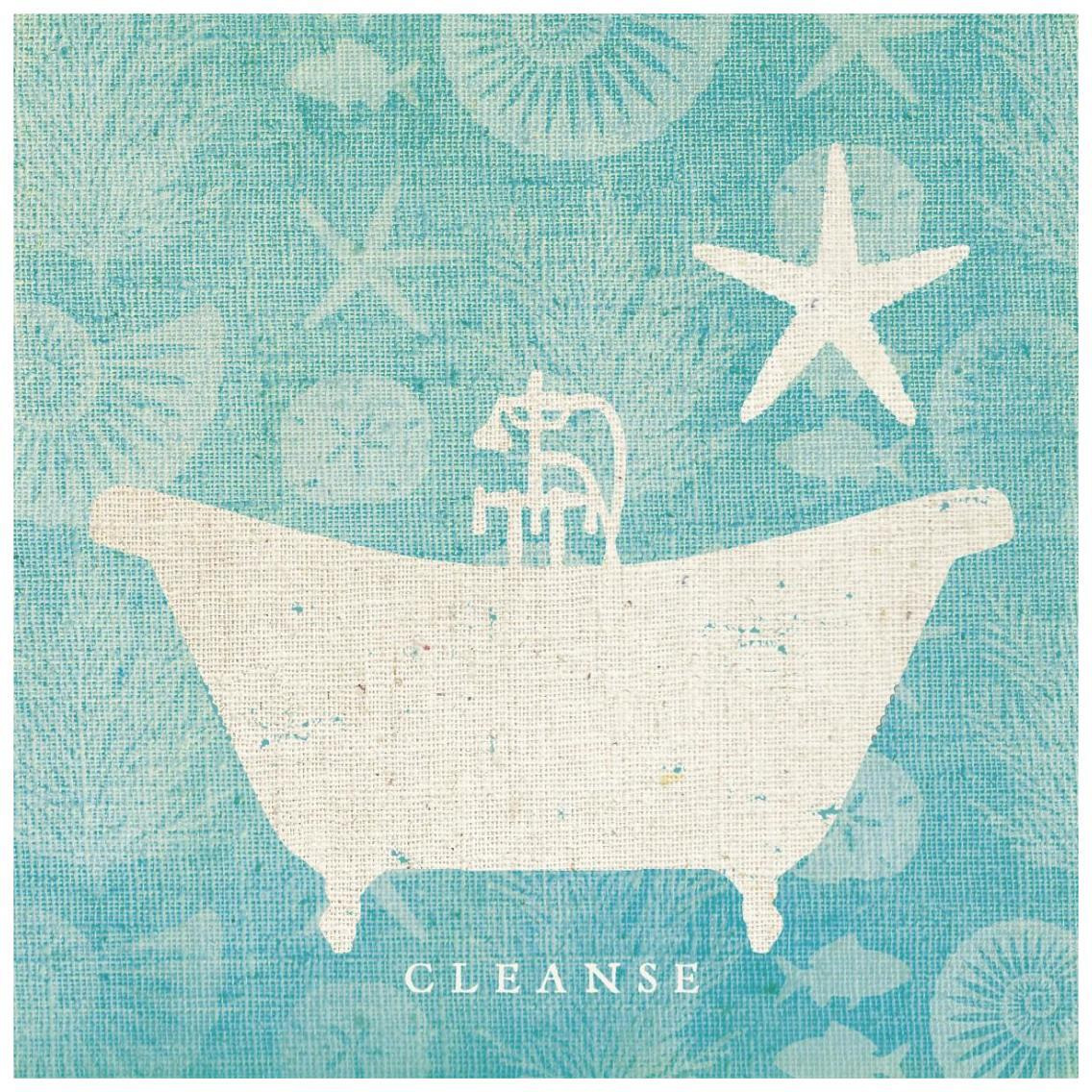 Pacific Bath IV -Paper Art-26&quotx26"