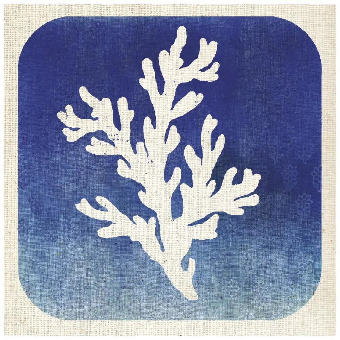 Watermark Coral -Paper Art-26&quotx26"