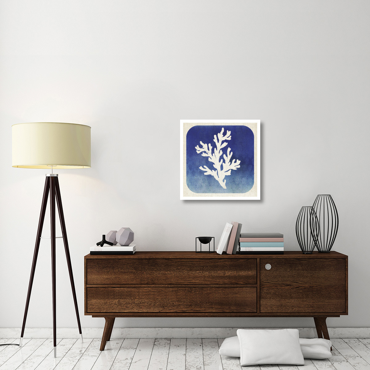 Watermark Coral -Paper Art-26&quotx26"