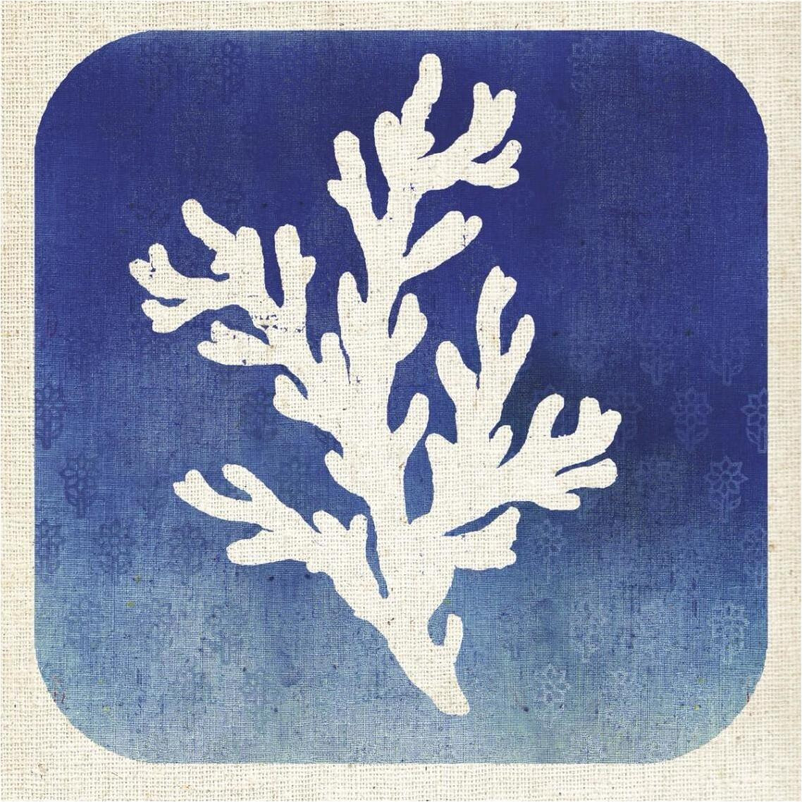 Watermark Coral -Paper Art-38&quotx38"