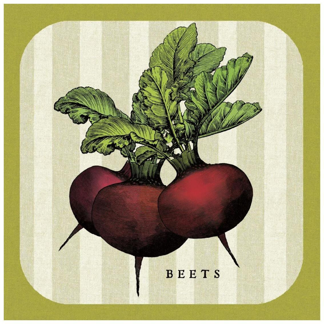 Linen Vegetable I -Paper Art-26&quotx26"