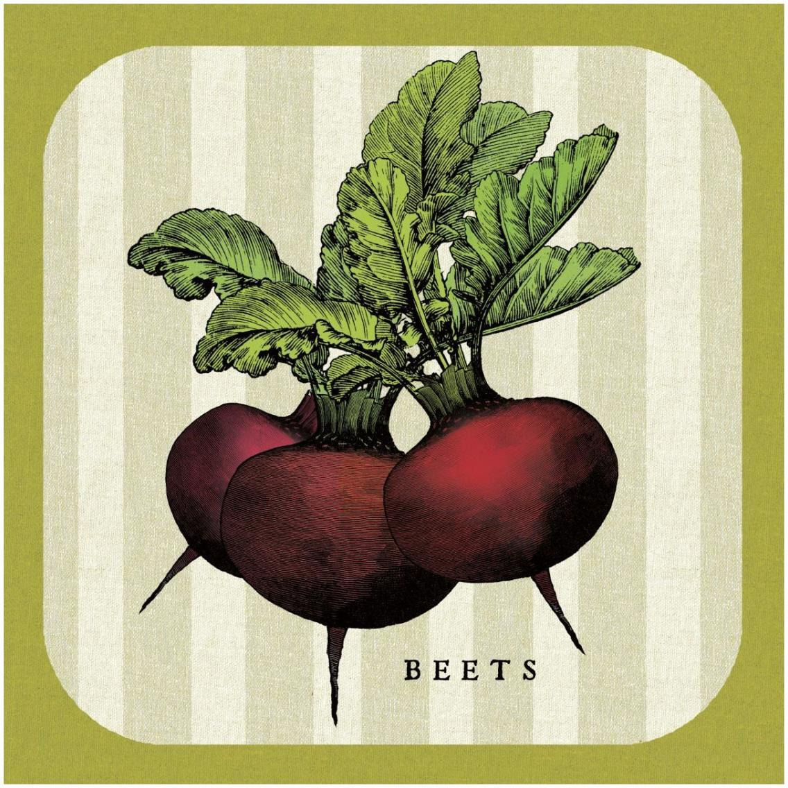Linen Vegetable I -Paper Art-32&quotx32"