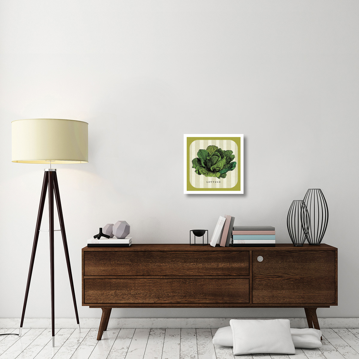 Linen Vegetable II -Paper Art-20&quotx20"