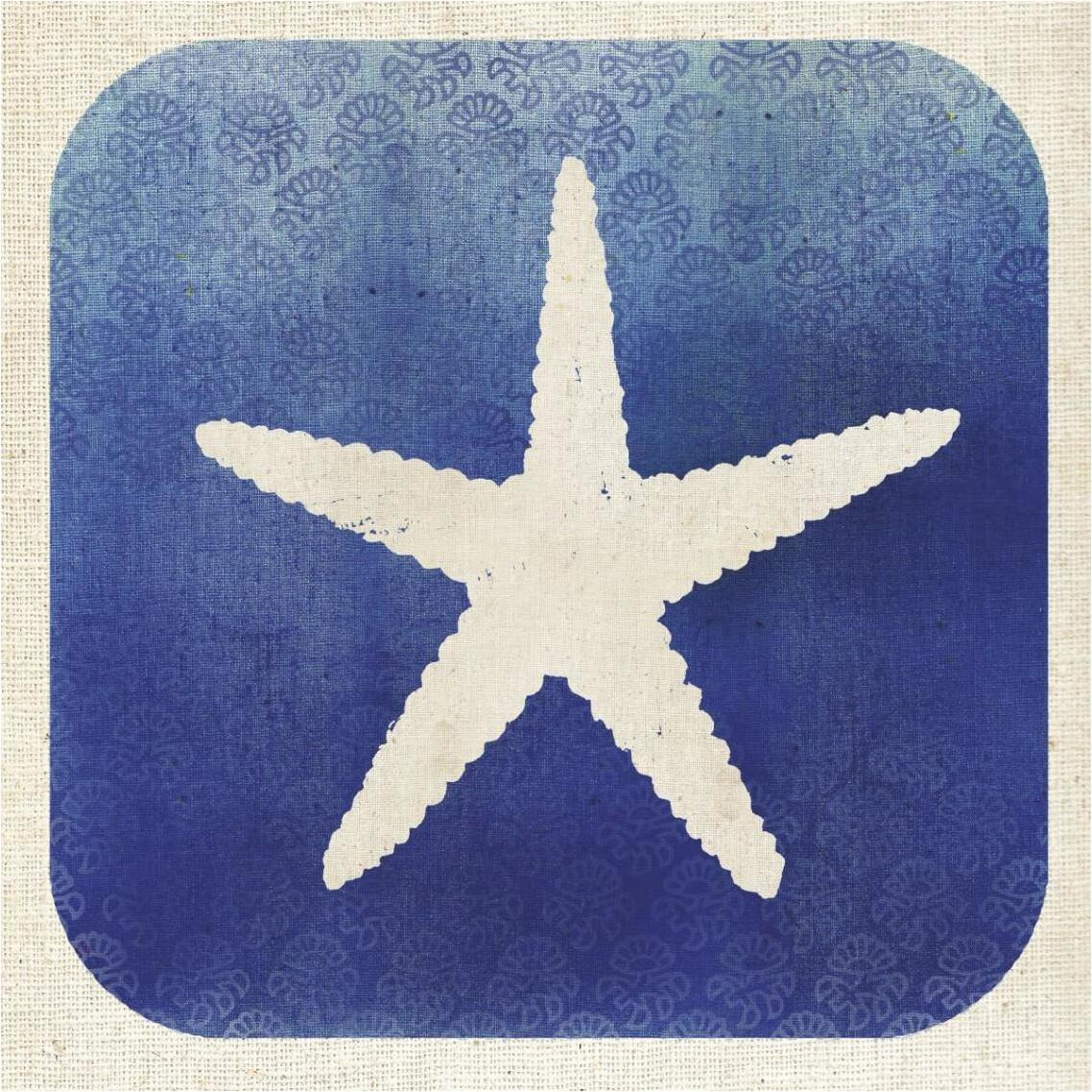 Watermark Starfish -Paper Art-38&quotx38"