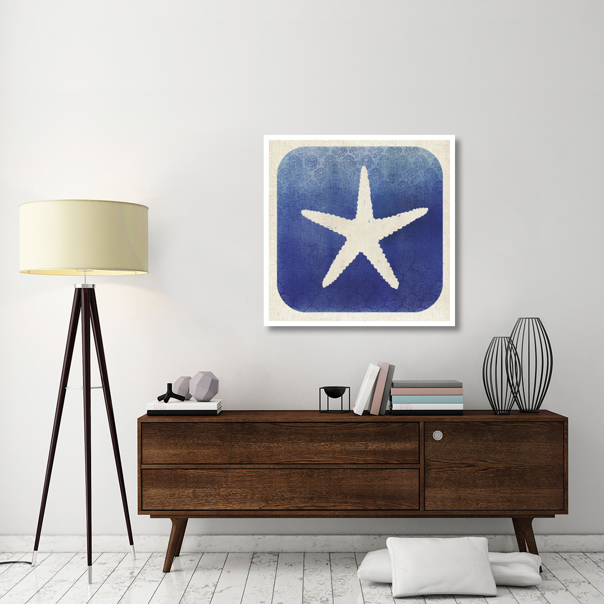 Watermark Starfish -Paper Art-38&quotx38"