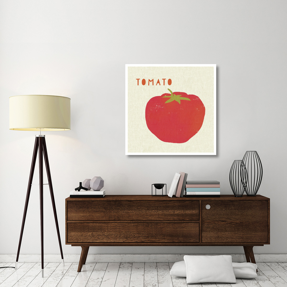Summer Vegetable II -Paper Art-38&quotx38"
