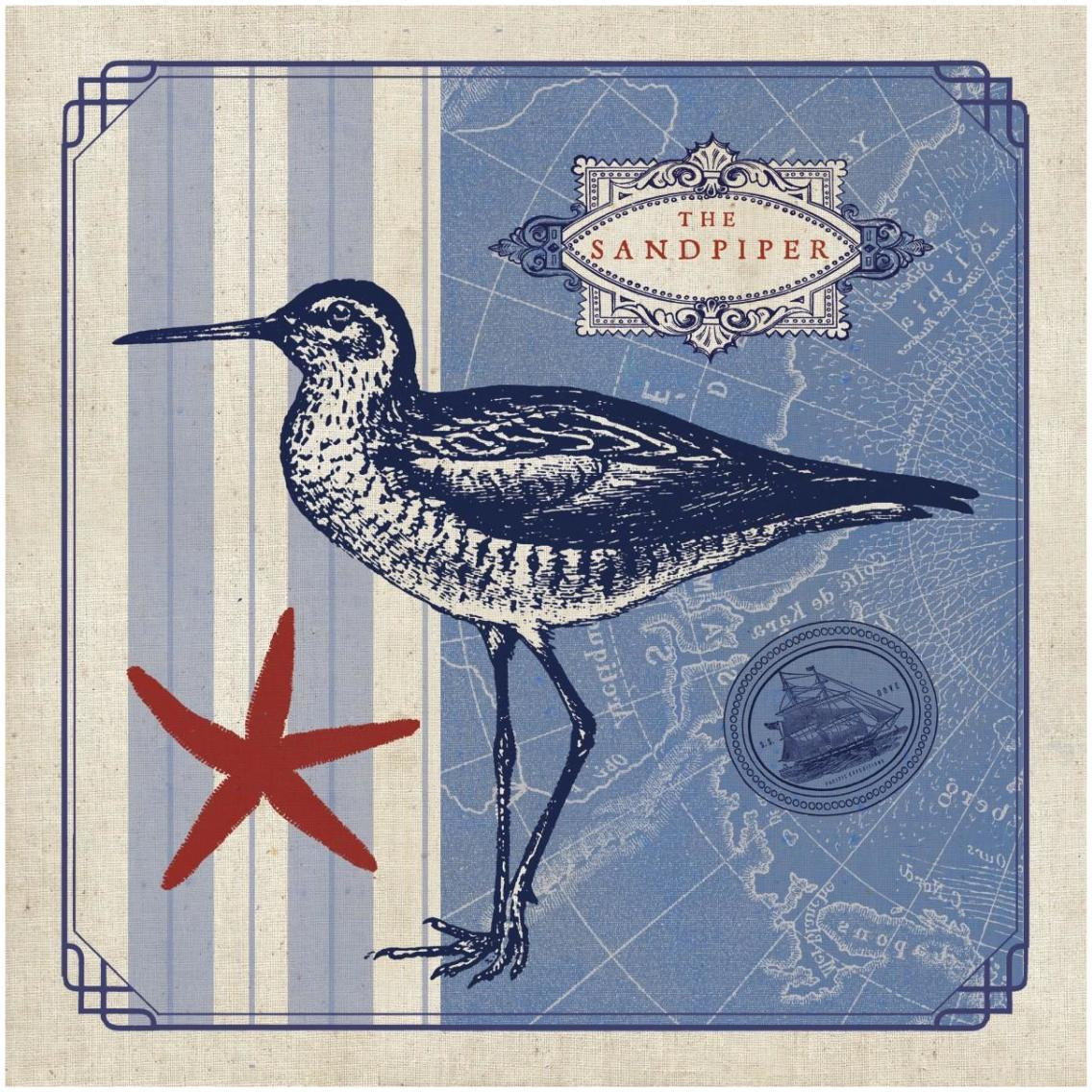 Sea Bird II -Paper Art-32&quotx32"