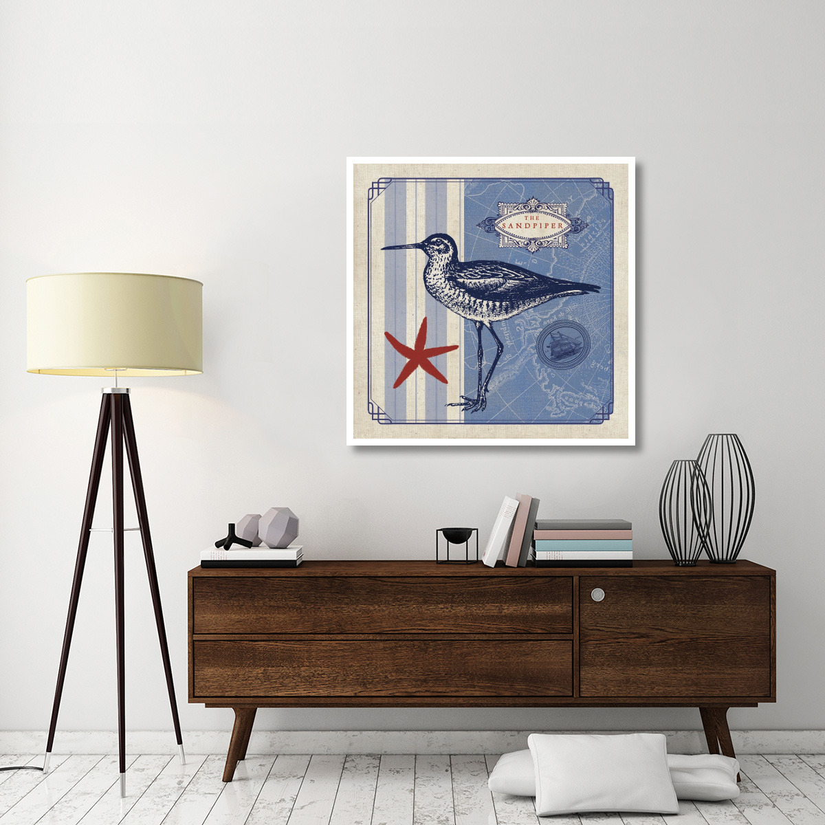 Sea Bird II -Paper Art-42&quotx42"