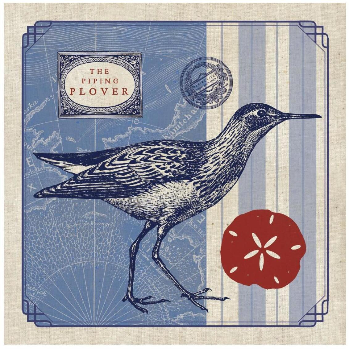 Sea Bird I -Paper Art-26&quotx26"