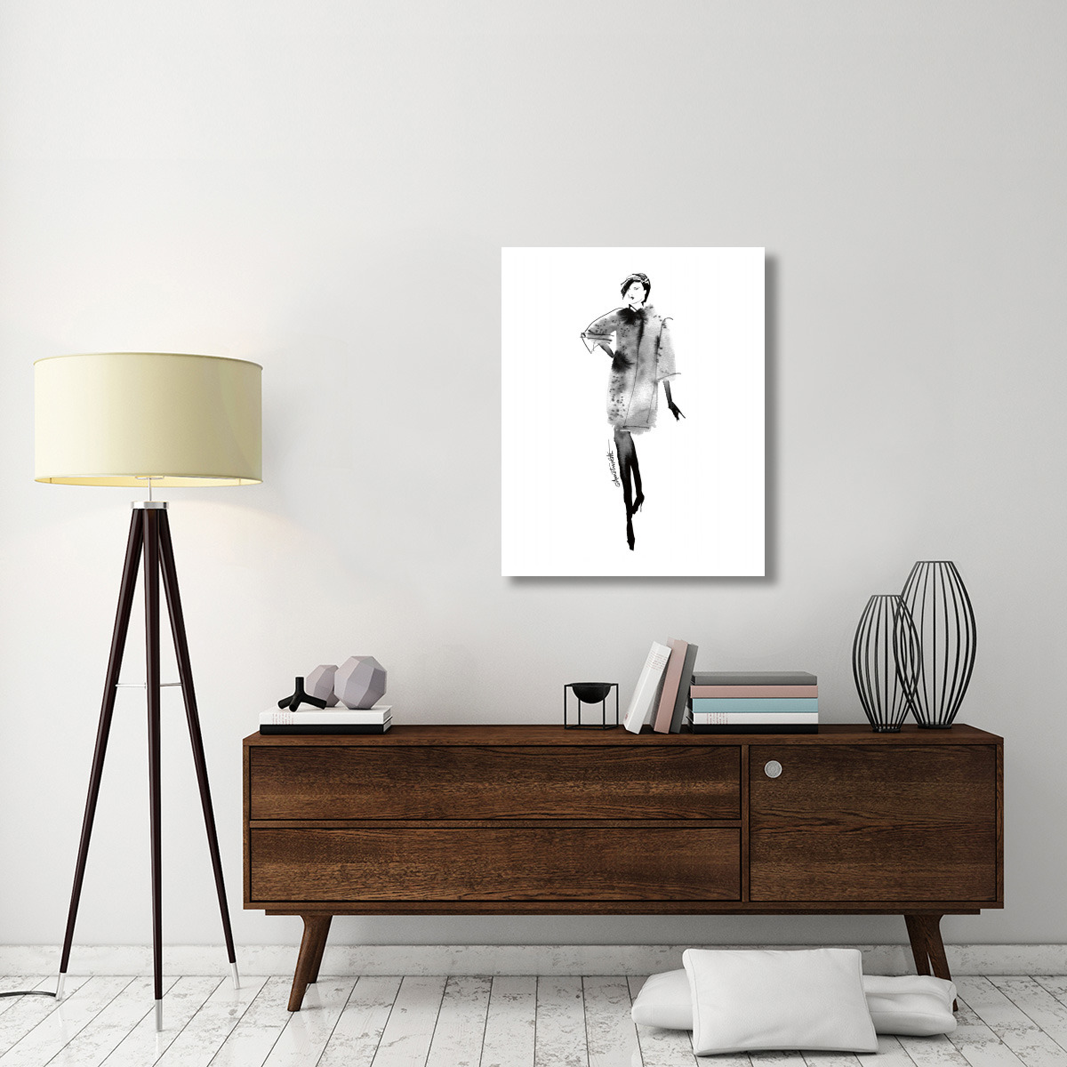 Modern Fashion II -Paper Art-30&quotx37"