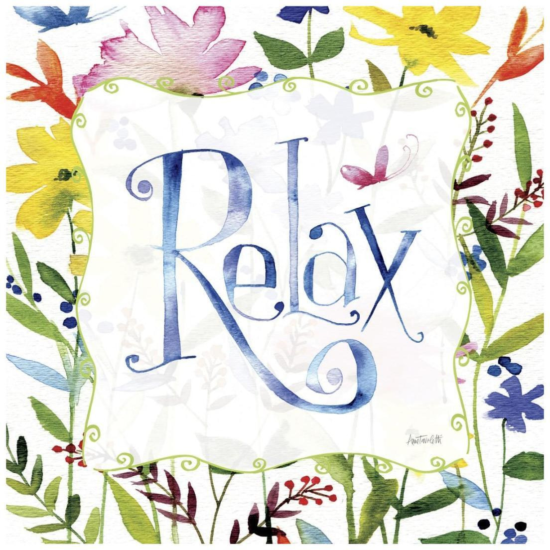Relax -Paper Art-20&quotx20"