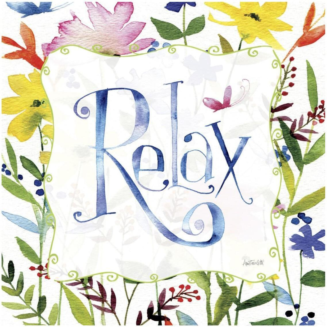 Relax -Paper Art-32&quotx32"