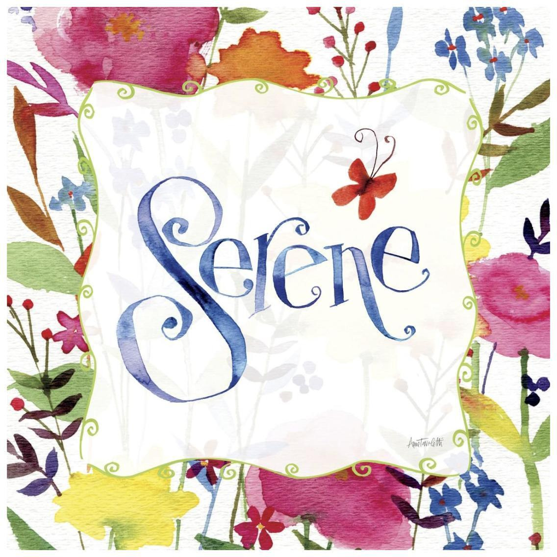 Serene -Paper Art-26&quotx26"