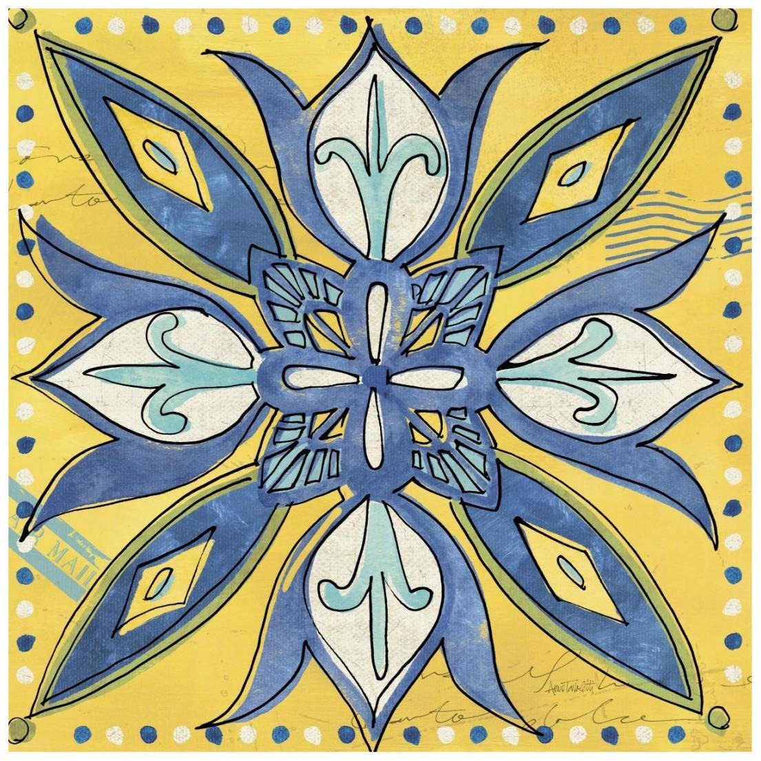 Tuscan Sun Tile II Color -Paper Art-20&quotx20"