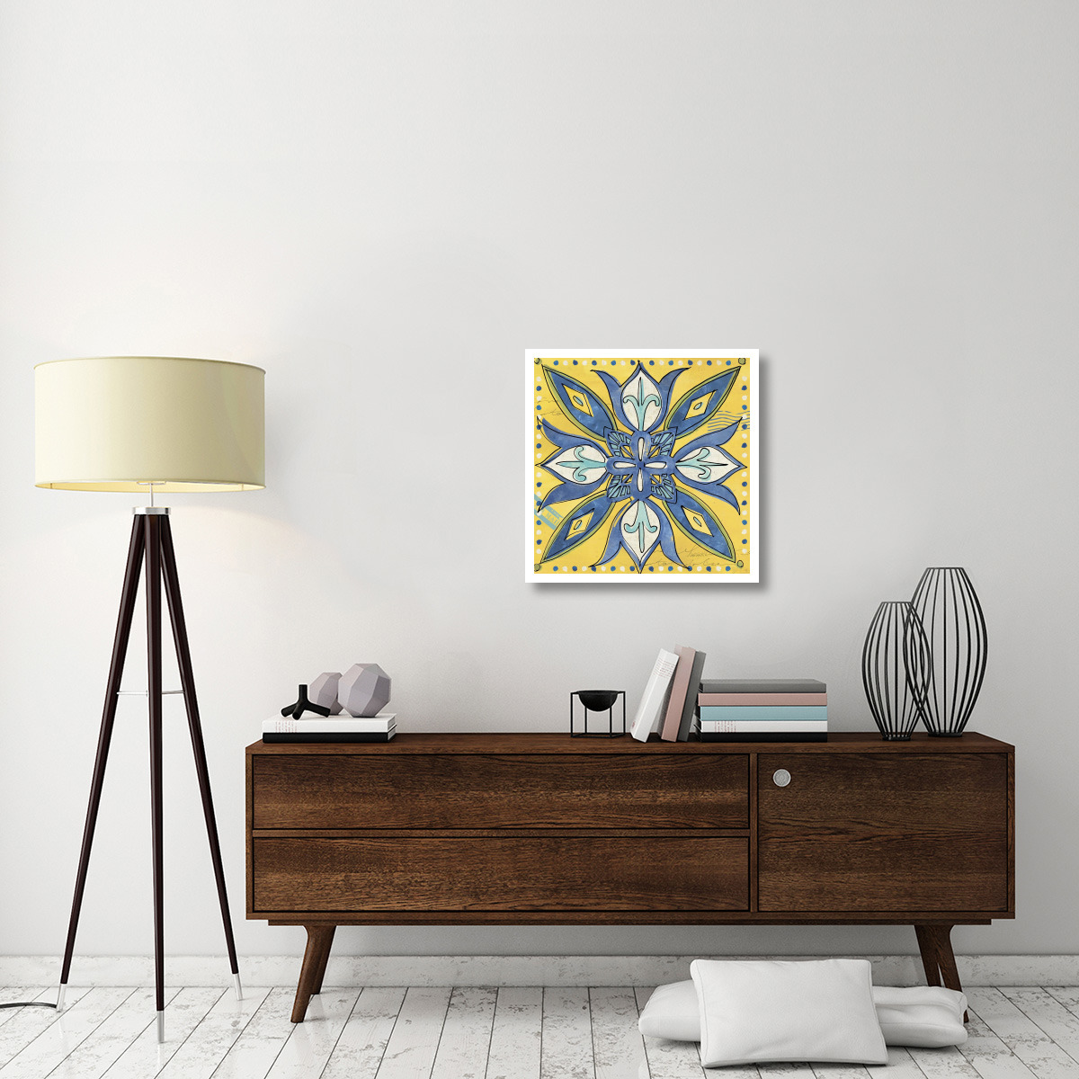 Tuscan Sun Tile II Color -Paper Art-26&quotx26"