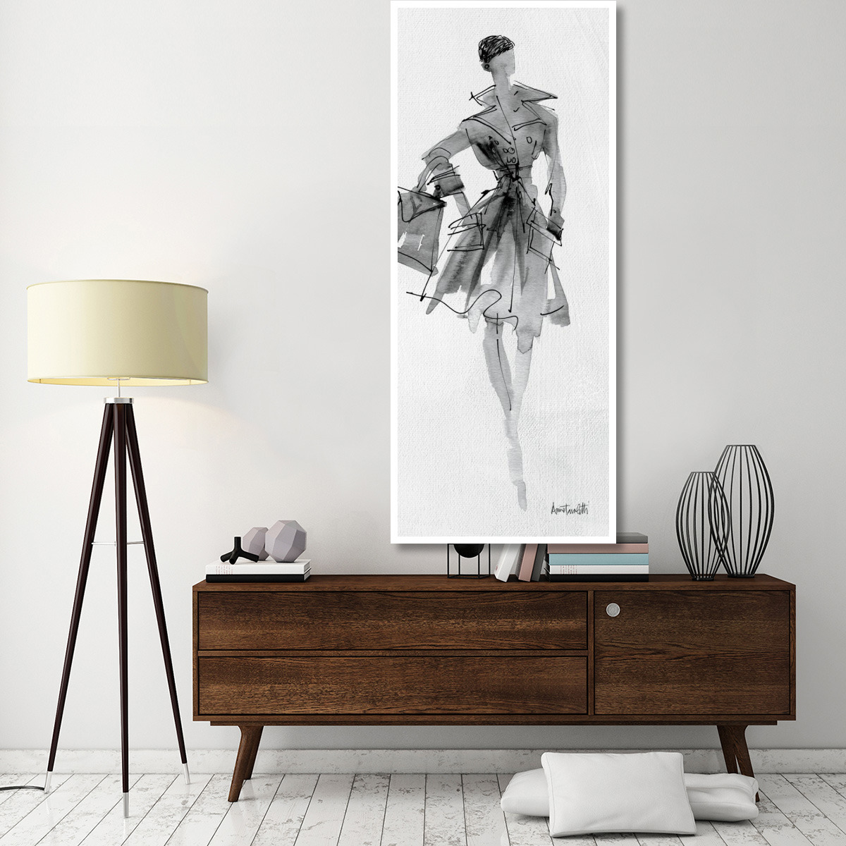 Fashion Sketchbook VII -Paper Art-32&quotx77"