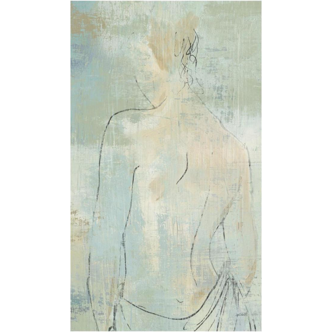 Beauty in the Mist II Panel Crop -Paper Art-14.76&quotx24"