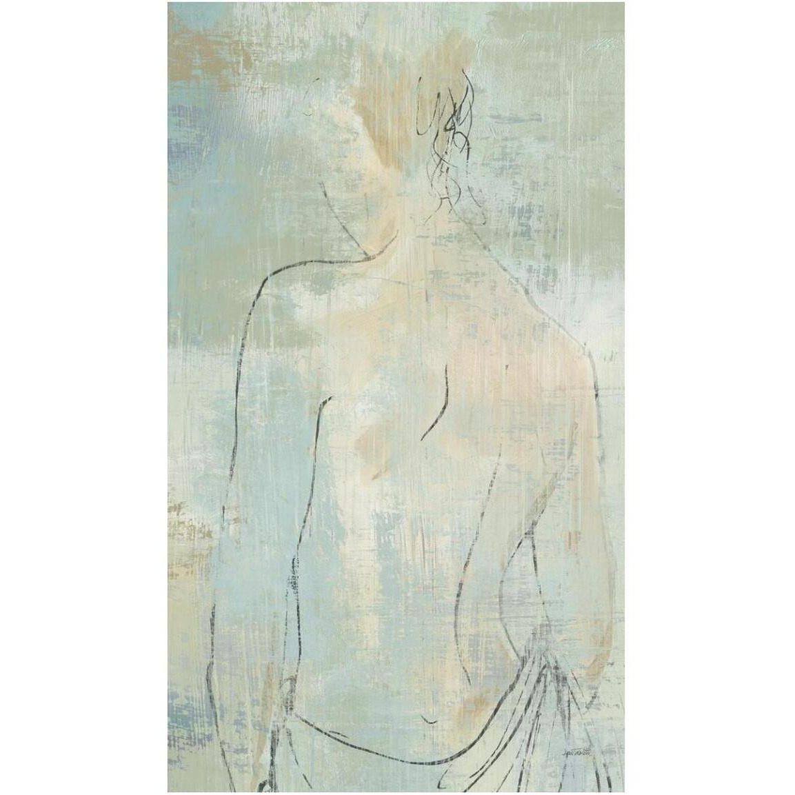 Beauty in the Mist II Panel Crop -Paper Art-27.52&quotx46"