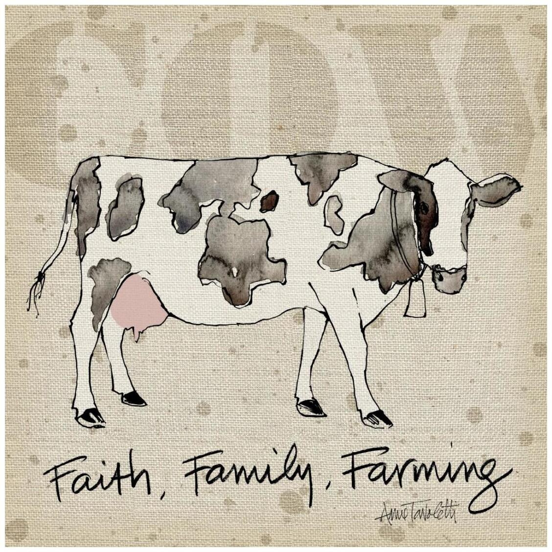 Farm Life I -Paper Art-26&quotx26"