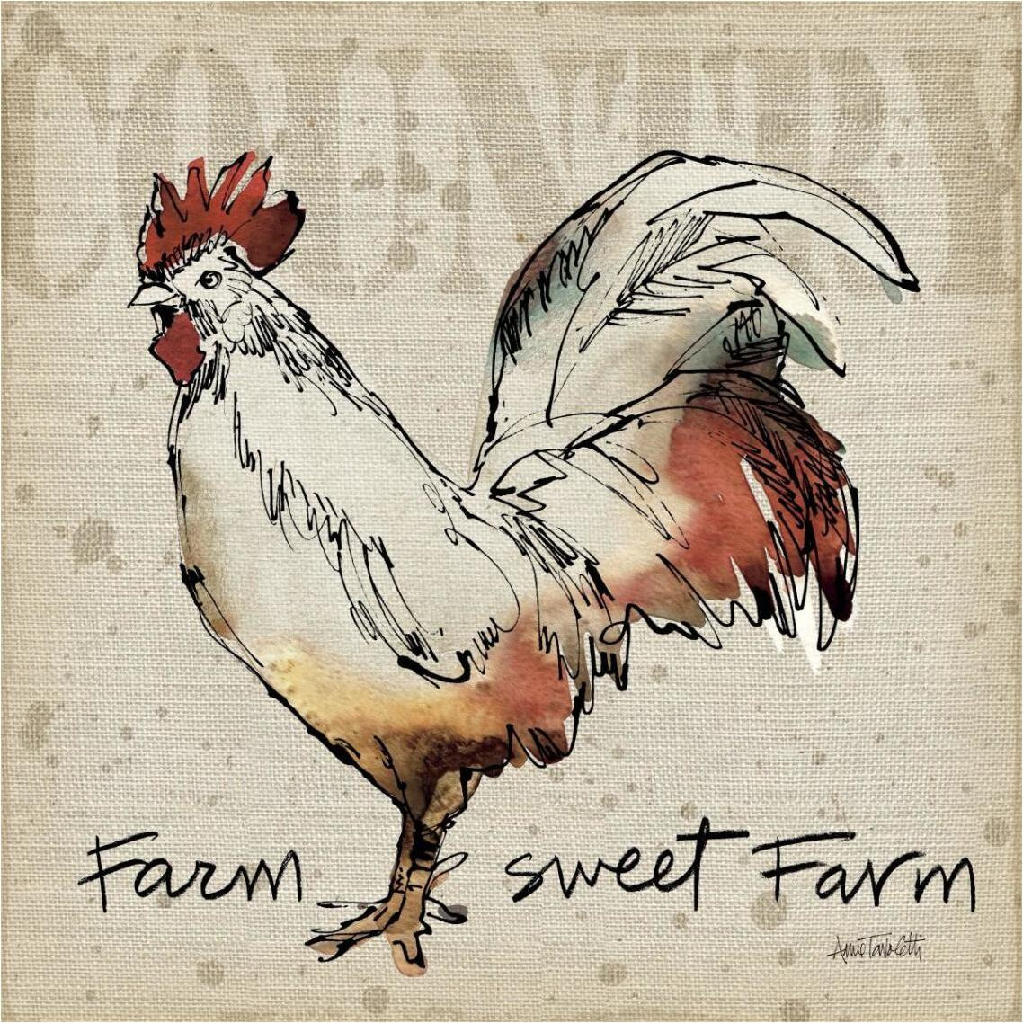 Farm Life V -Paper Art-38&quotx38"