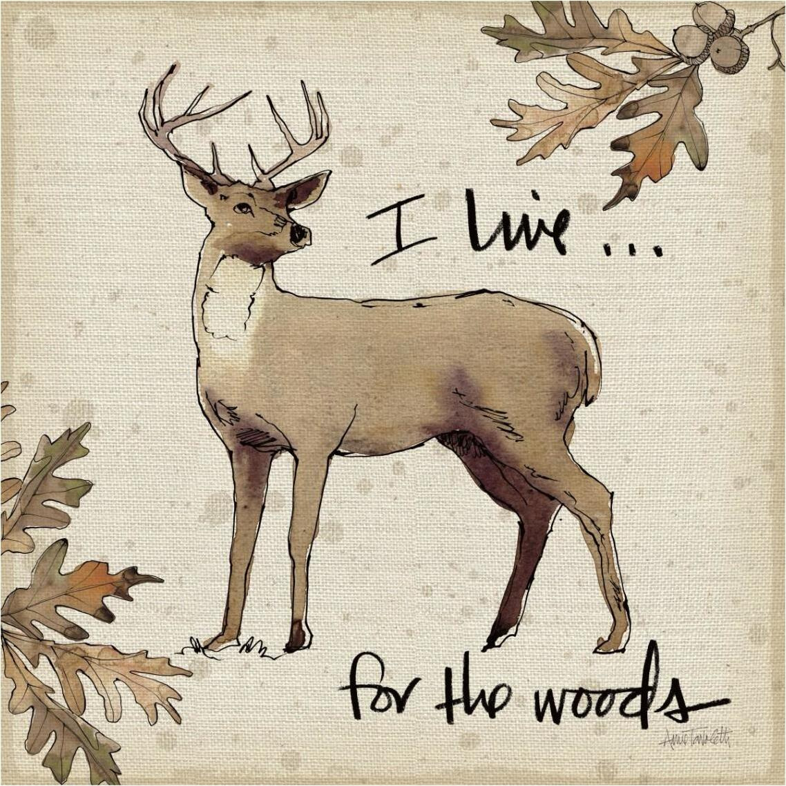 Lodge Life II -Paper Art-38&quotx38"