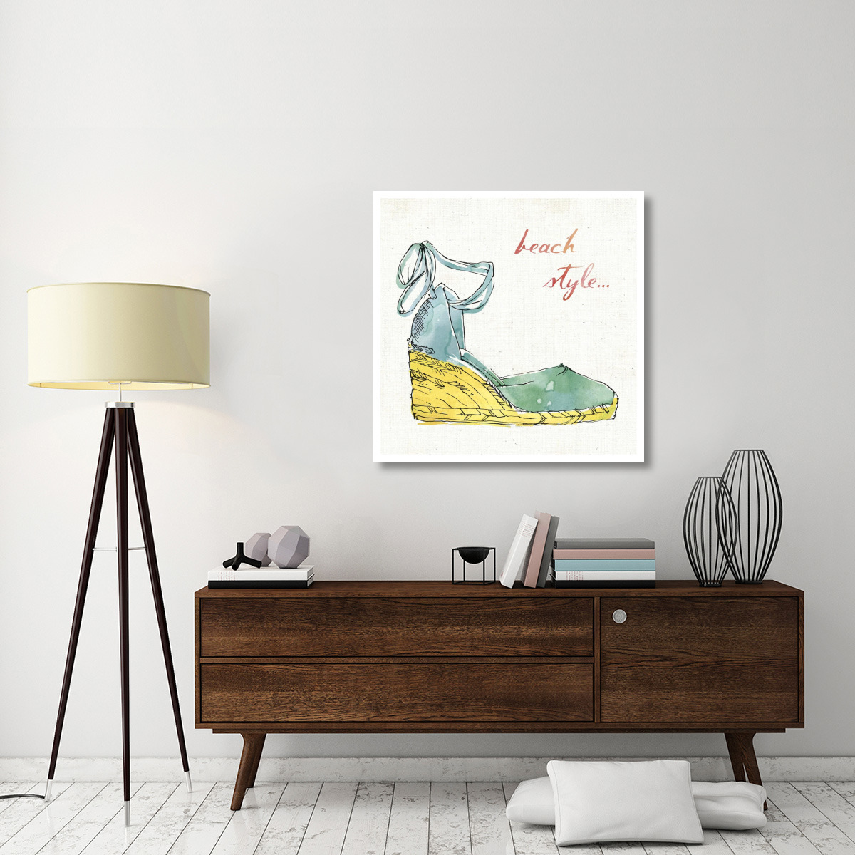 Surfs Up II -Paper Art-38&quotx38"