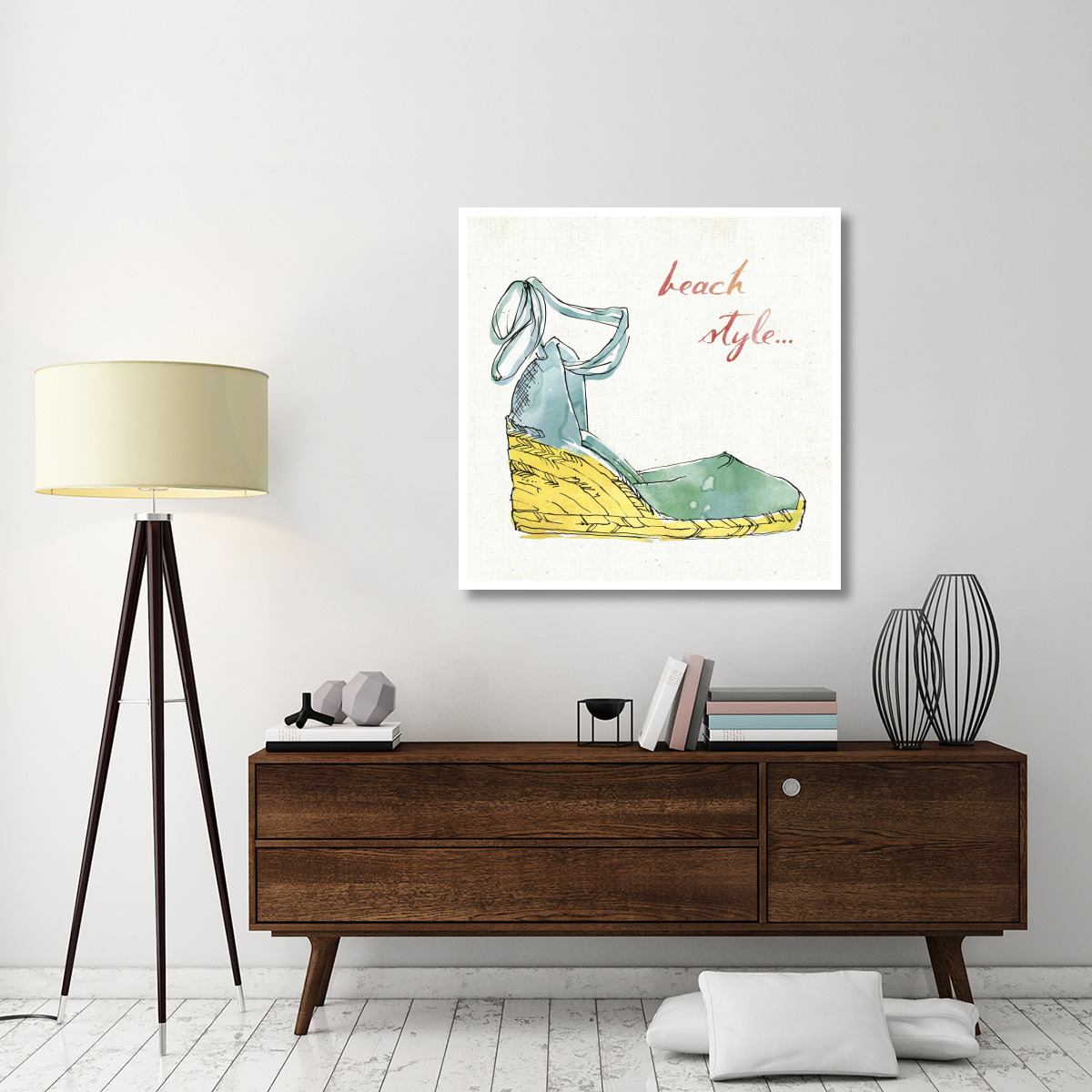 Surfs Up II -Paper Art-42&quotx42"