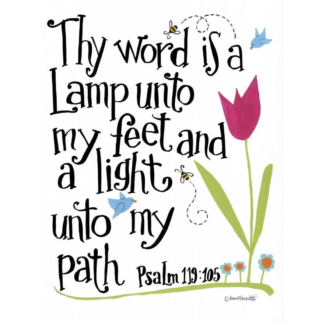 kSID15389 Thy Word -Paper Art-20&quotx26"