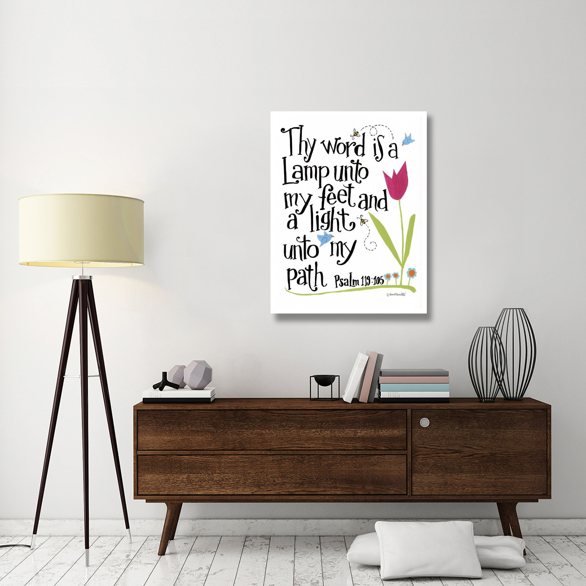 kSID15389 Thy Word -Paper Art-32&quotx42"