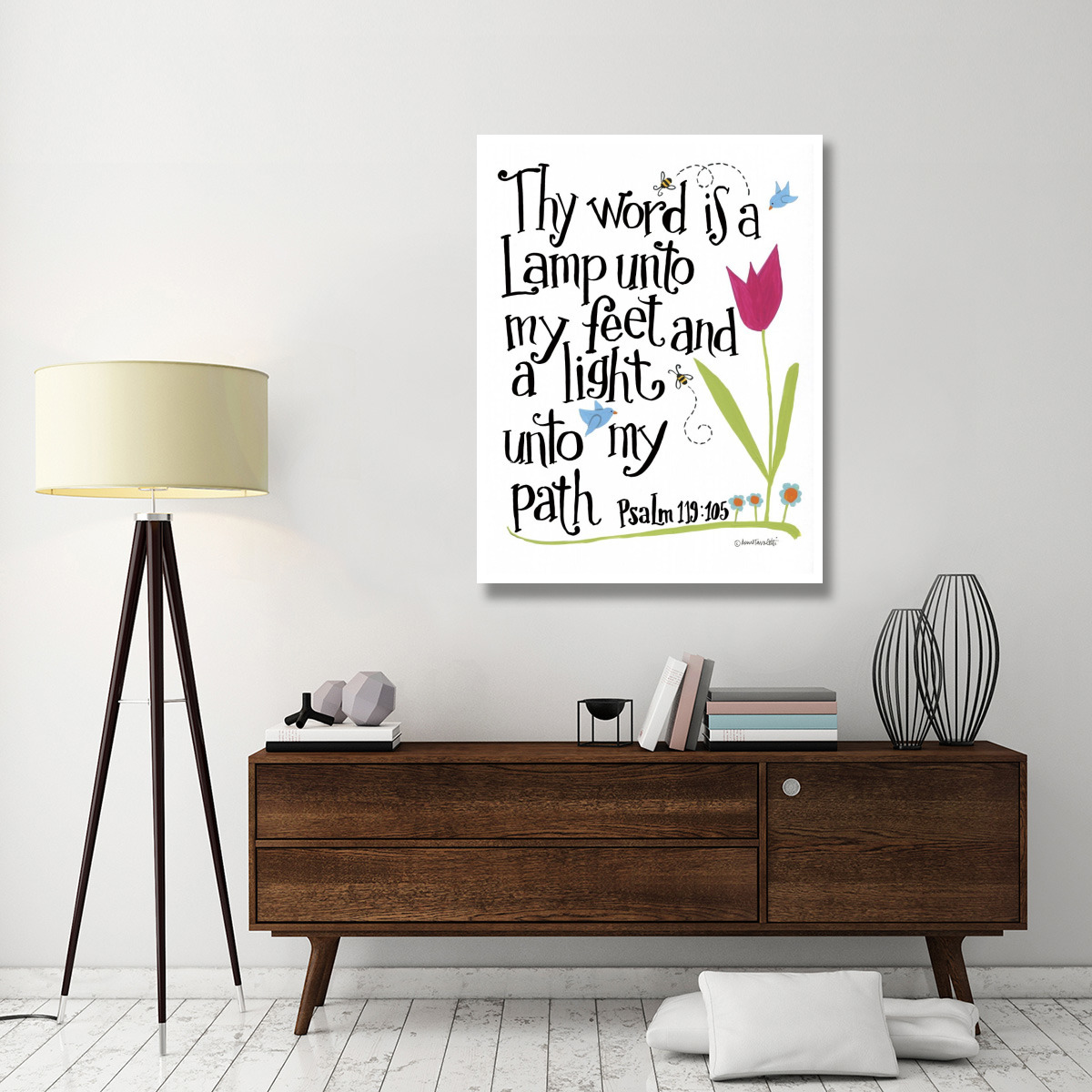 kSID15389 Thy Word -Paper Art-38&quotx50"