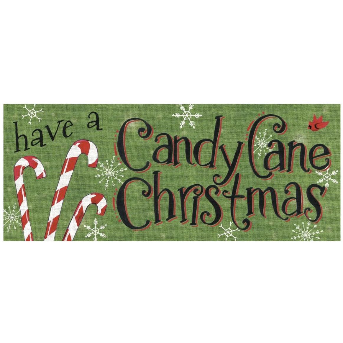 Sweet Snowmen Sign I -Paper Art-42&quotx18"