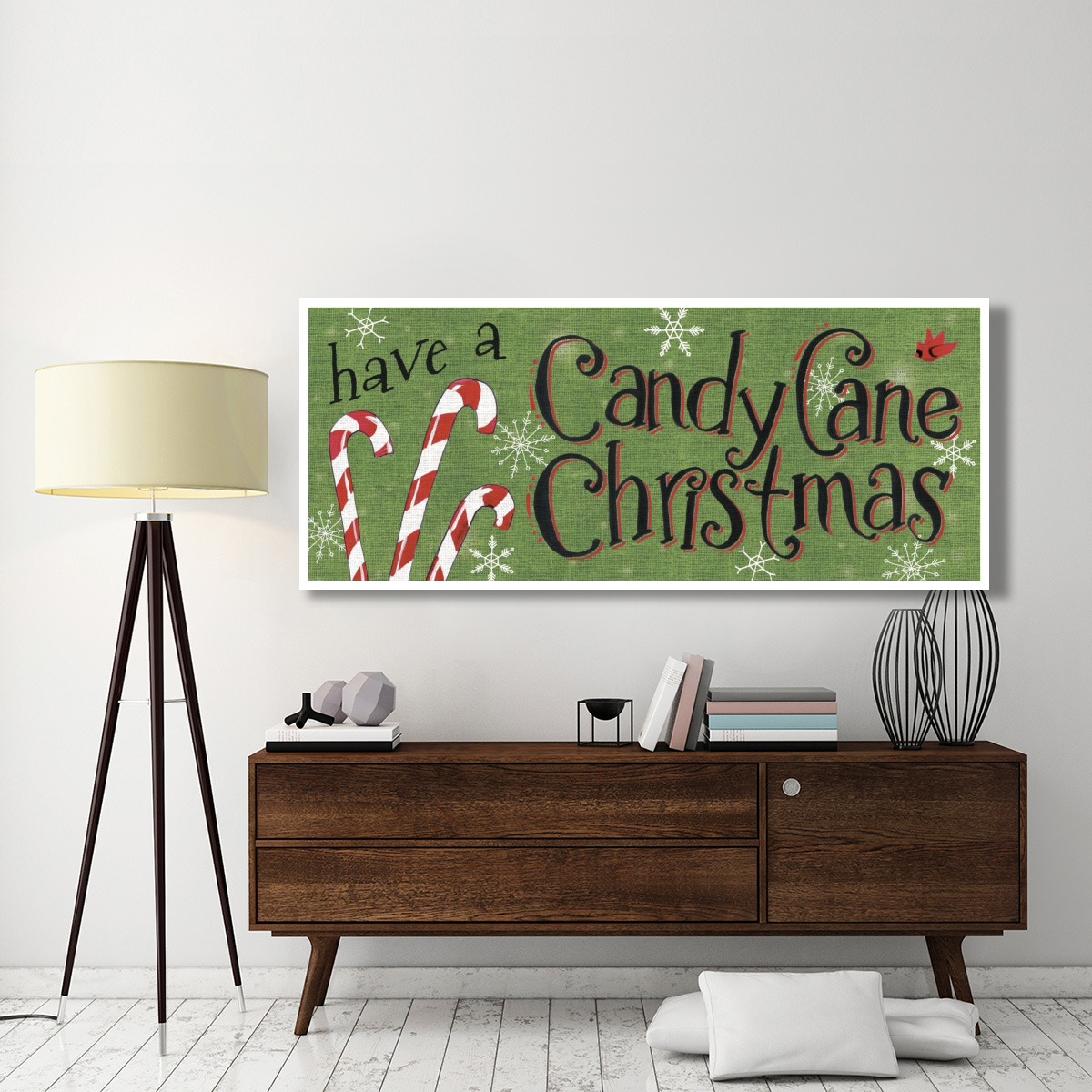 Sweet Snowmen Sign I -Paper Art-77&quotx32"